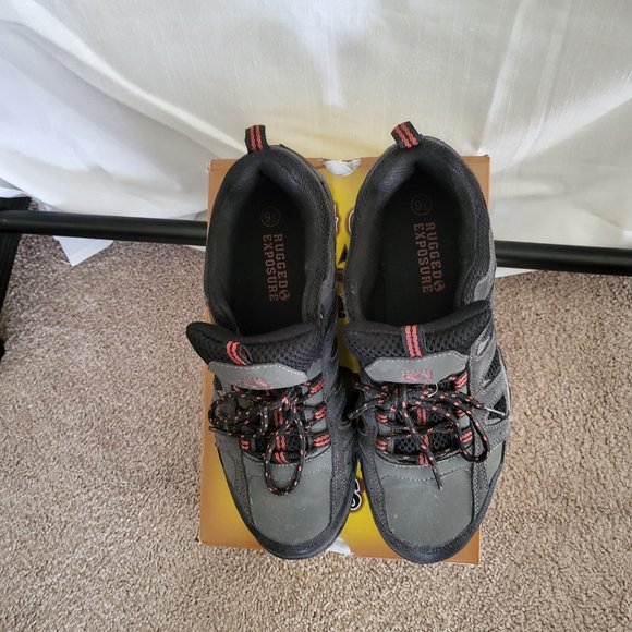Rugged Exposure Boots. Grey. Size: 9 1/2 - Picture 2 of 4